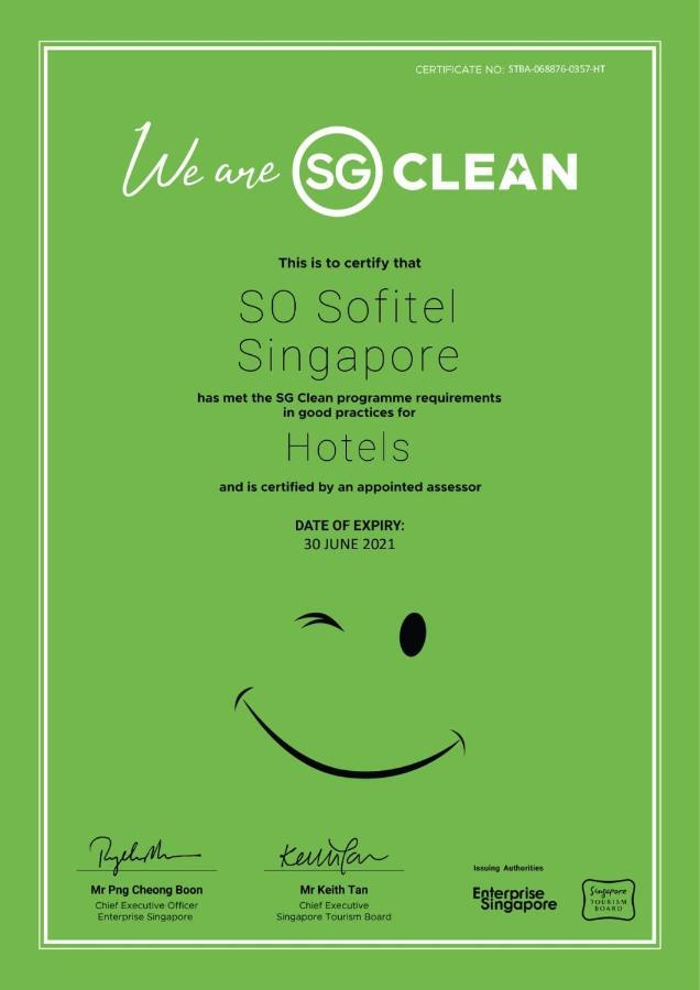 So Sofitel Singapore Esterno foto